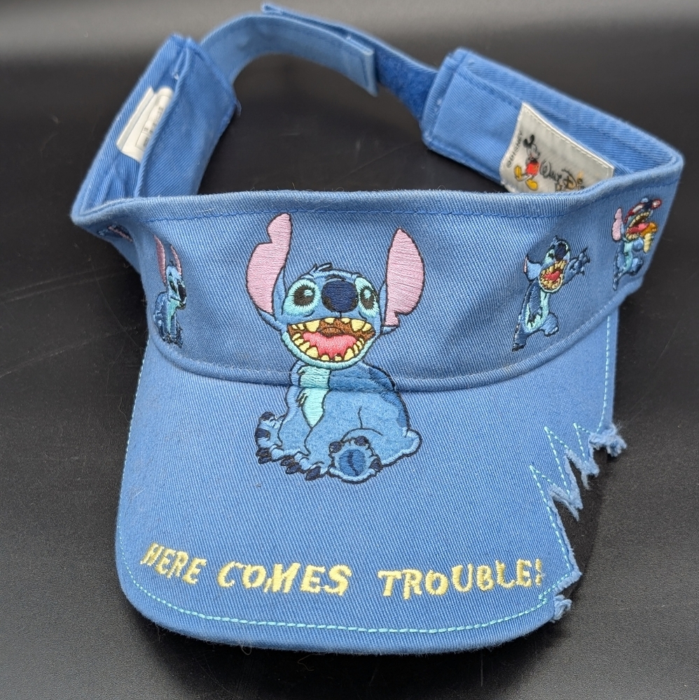 VTG 2002 Walt Disney World Disney's Lilo And Stitch Youth Adjustable Visor